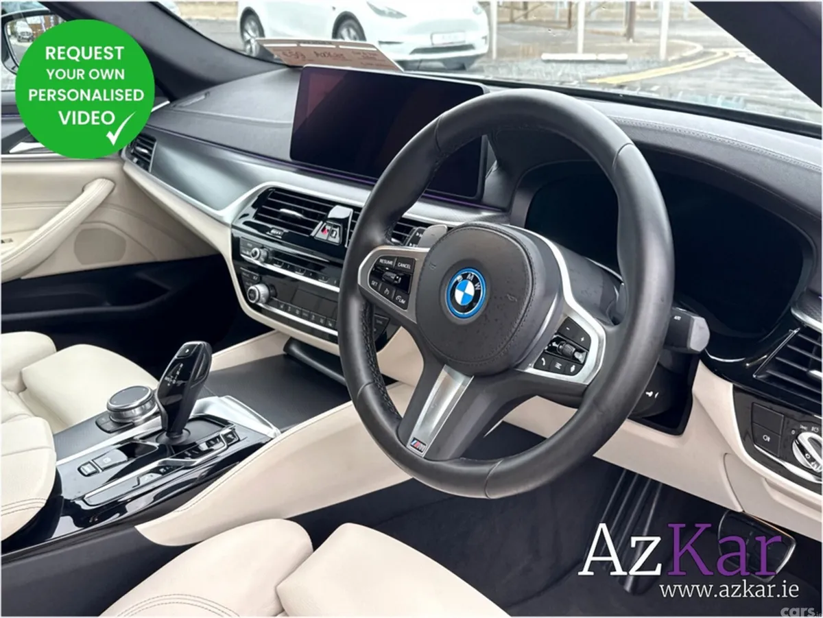 BMW 5-Series Saloon, Petrol Plug-in Hybrid, 2022, Grey