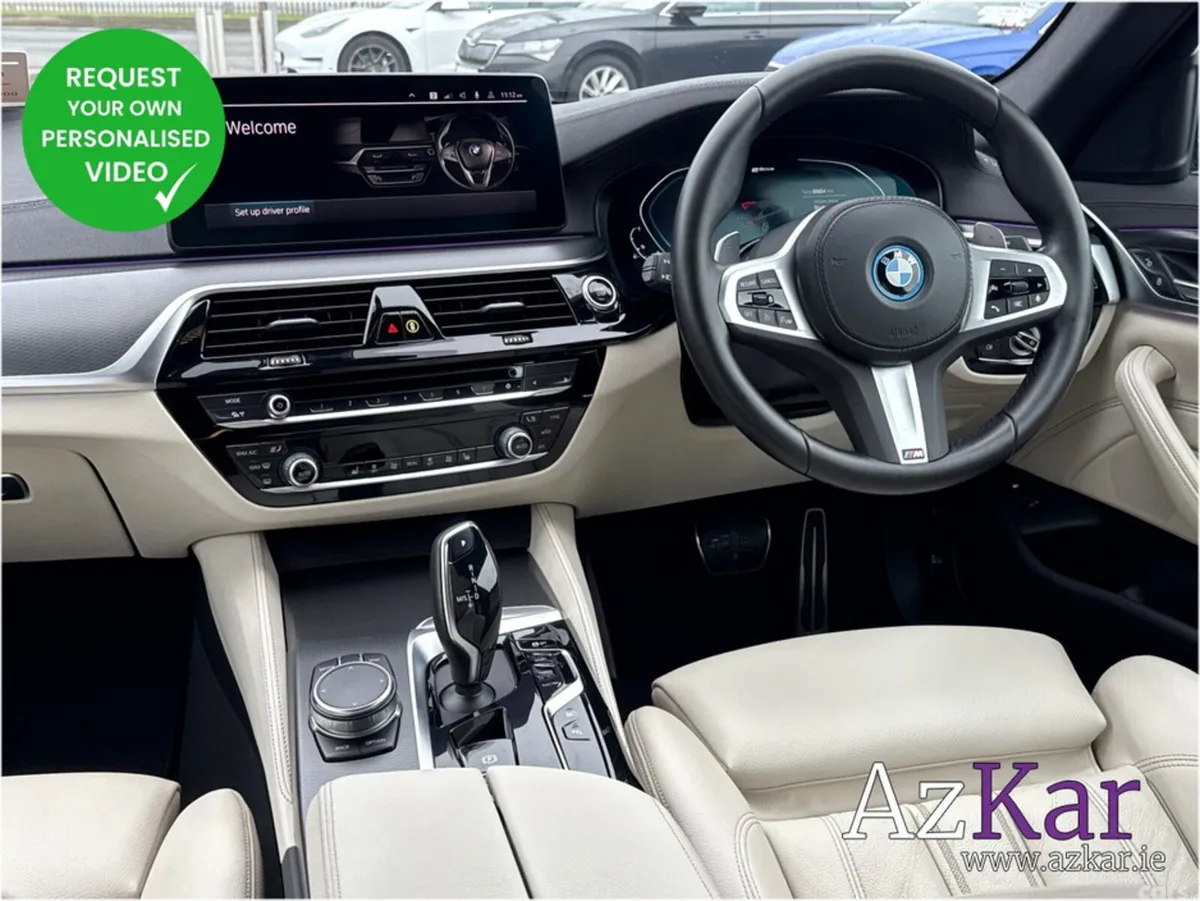 BMW 5-Series Saloon, Petrol Plug-in Hybrid, 2022, Grey