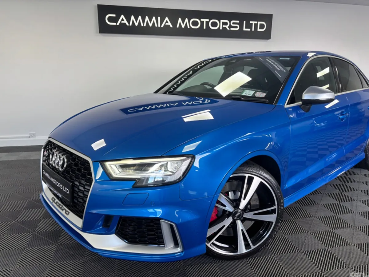 Audi RS3 Saloon, Petrol, 2018, Blue