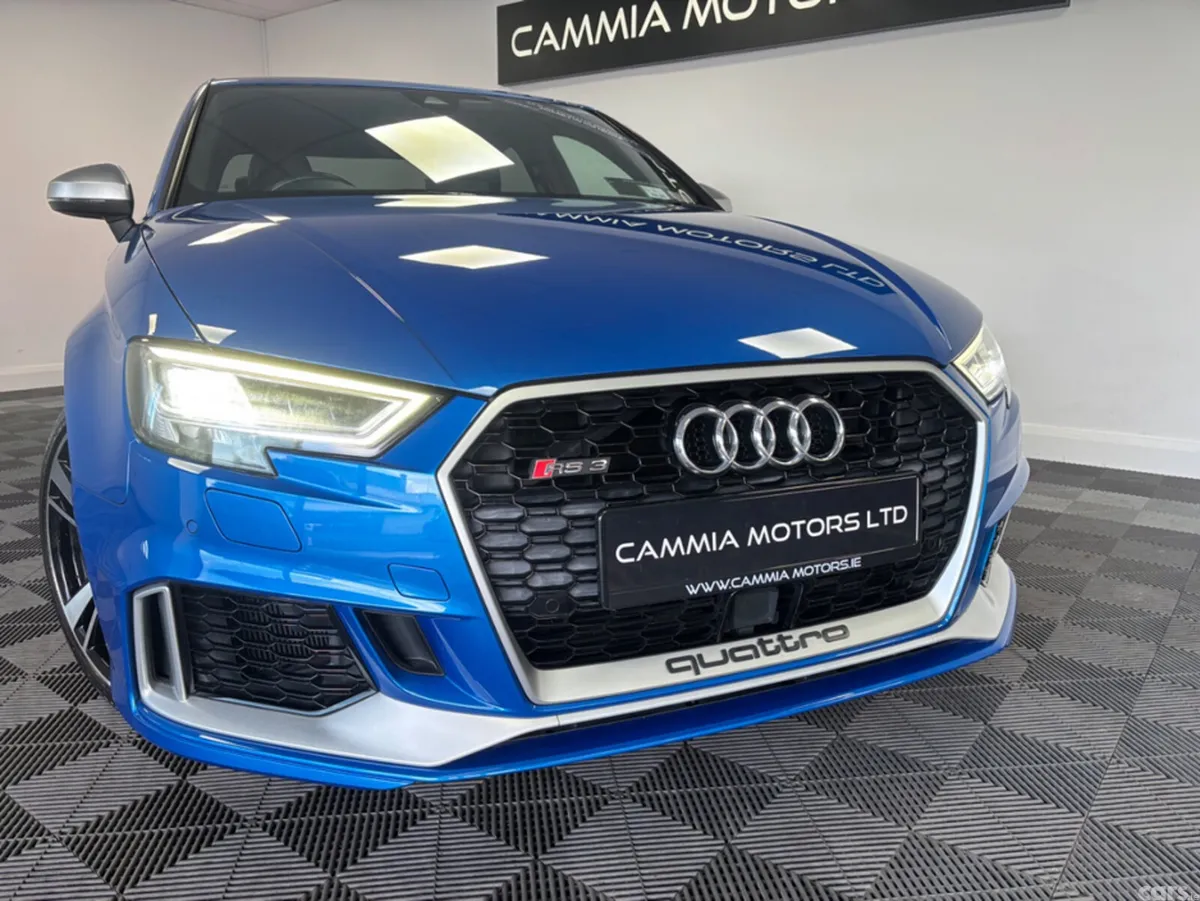 Audi RS3 Saloon, Petrol, 2018, Blue