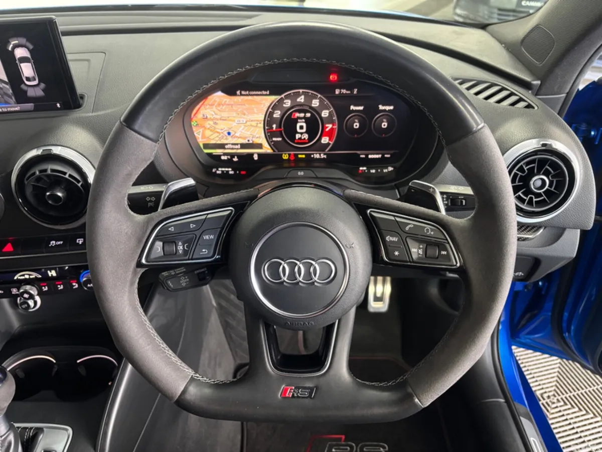 Audi RS3 Saloon, Petrol, 2018, Blue