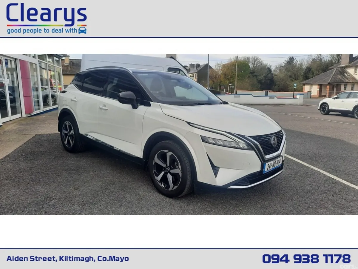Nissan Qashqai MPV, Petrol Hybrid, 2024, White