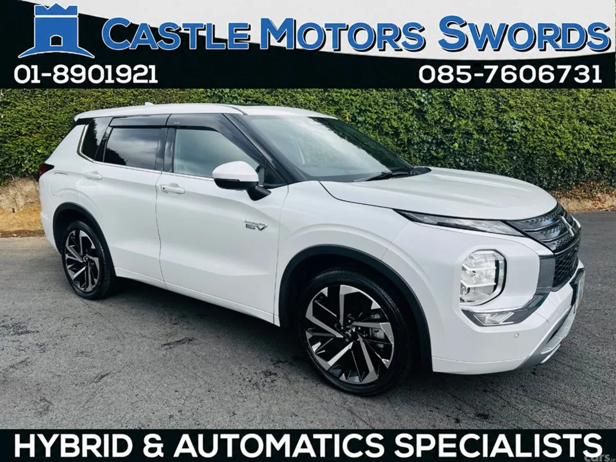 Mitsubishi Outlander SUV, Petrol Plug-in Hybrid, 2022, White