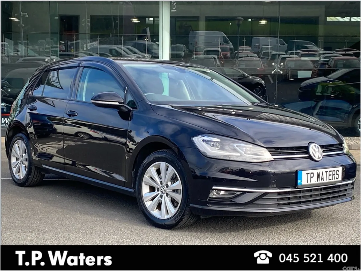 Volkswagen Golf Hatchback, Petrol, 2018, Black