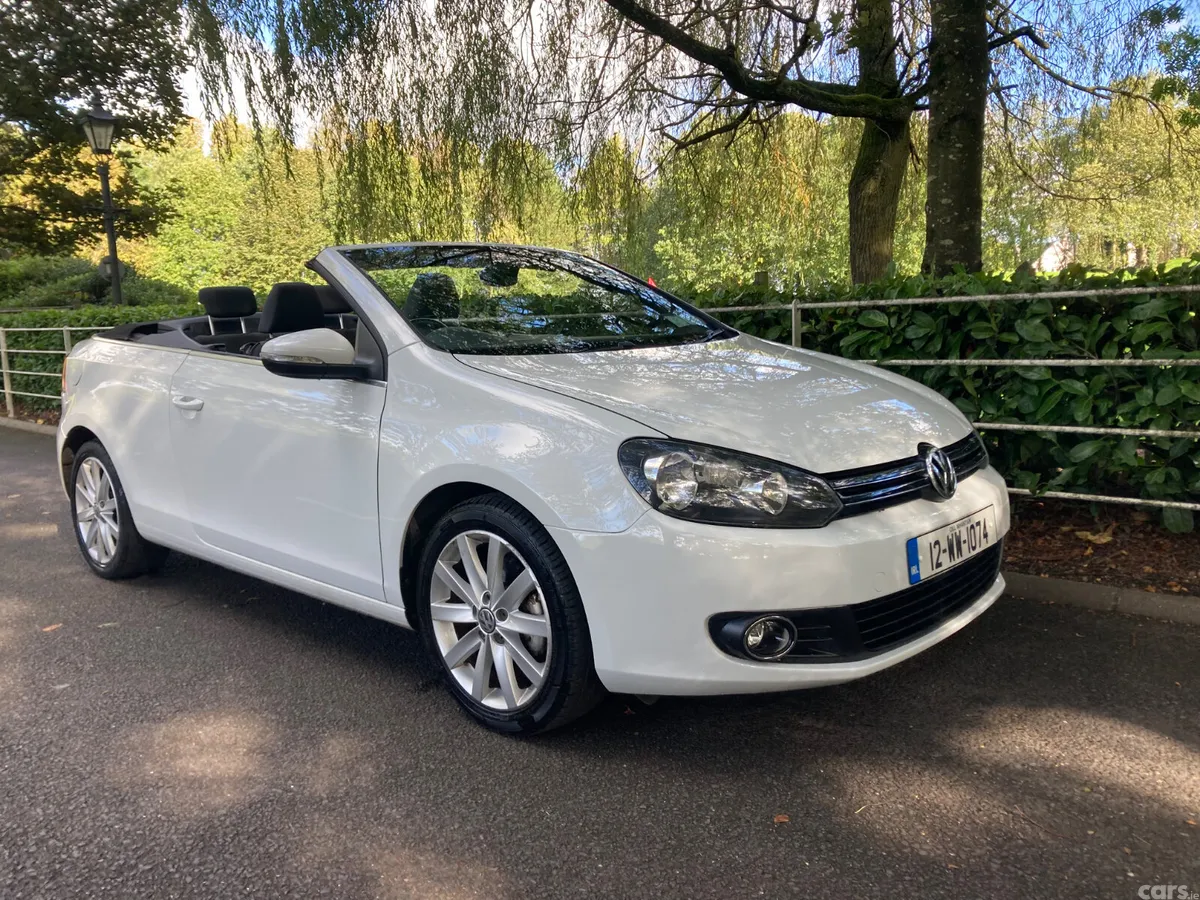 Volkswagen Golf Convertible, Diesel, 2012, White