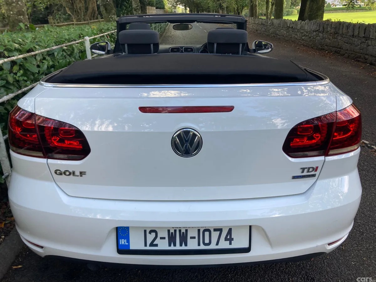 Volkswagen Golf Convertible, Diesel, 2012, White