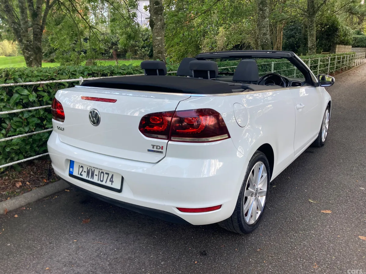 Volkswagen Golf Convertible, Diesel, 2012, White