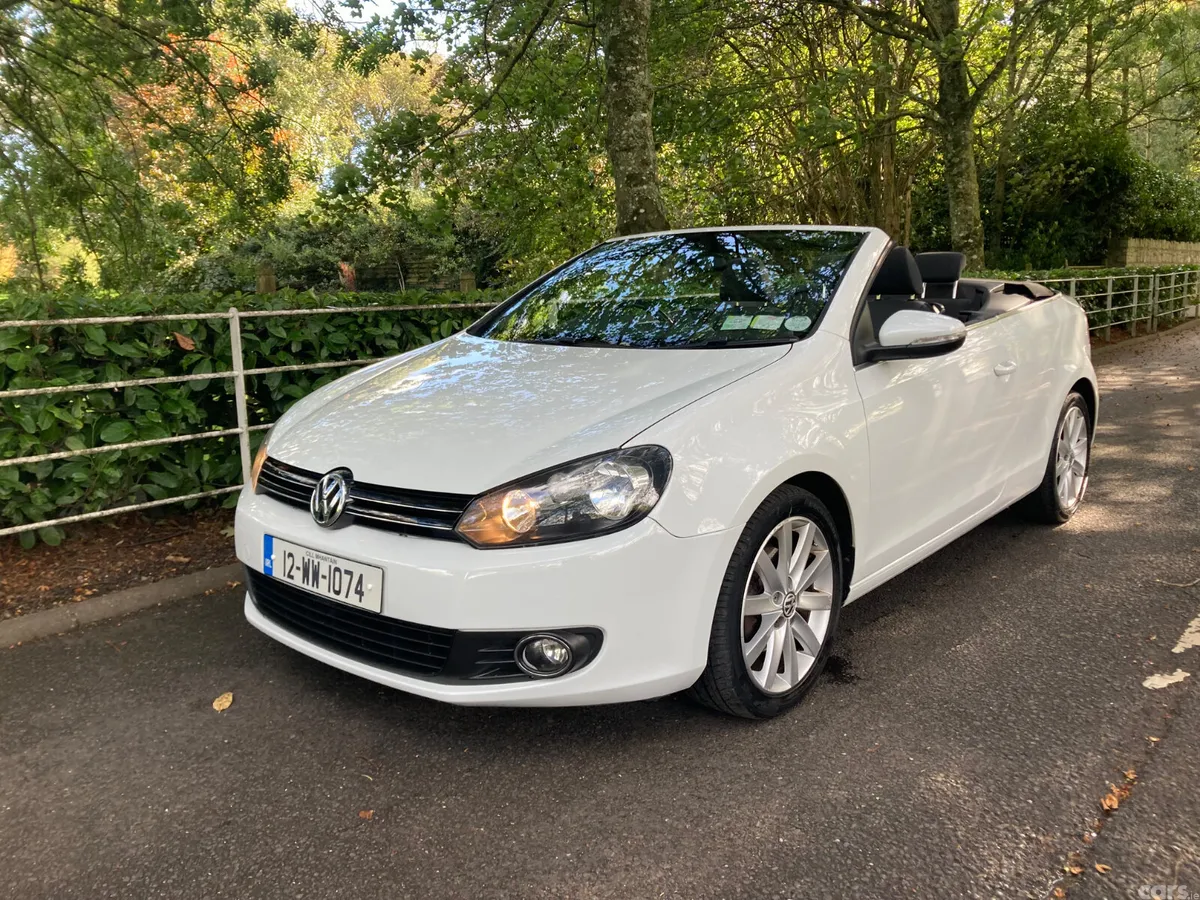 Volkswagen Golf Convertible, Diesel, 2012, White