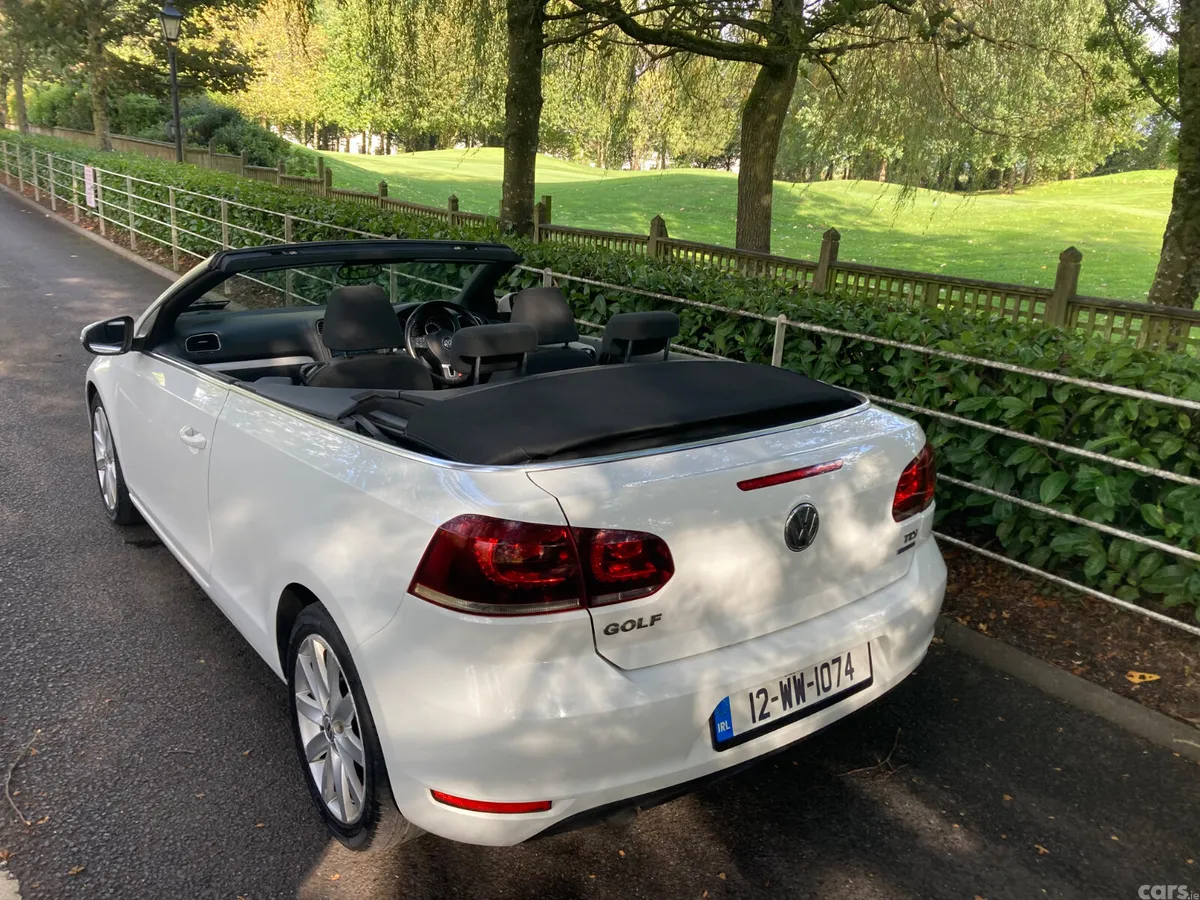 Volkswagen Golf Convertible, Diesel, 2012, White