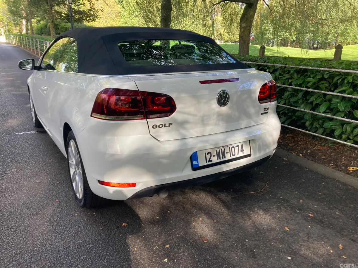 Volkswagen Golf Convertible, Diesel, 2012, White