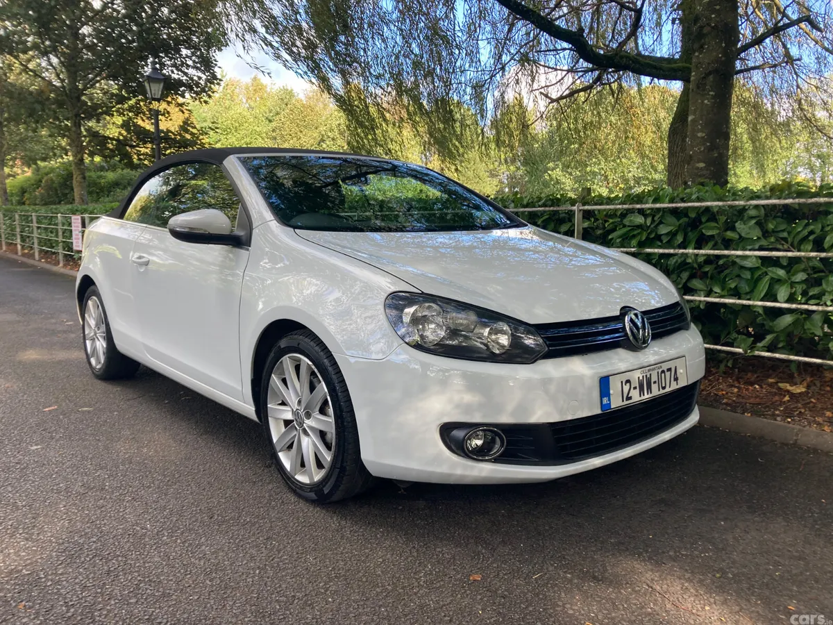 Volkswagen Golf Convertible, Diesel, 2012, White