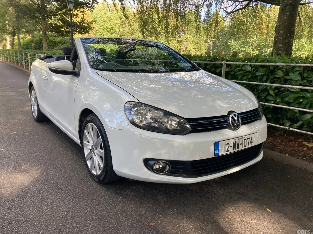 Volkswagen Golf Convertible, Diesel, 2012, White
