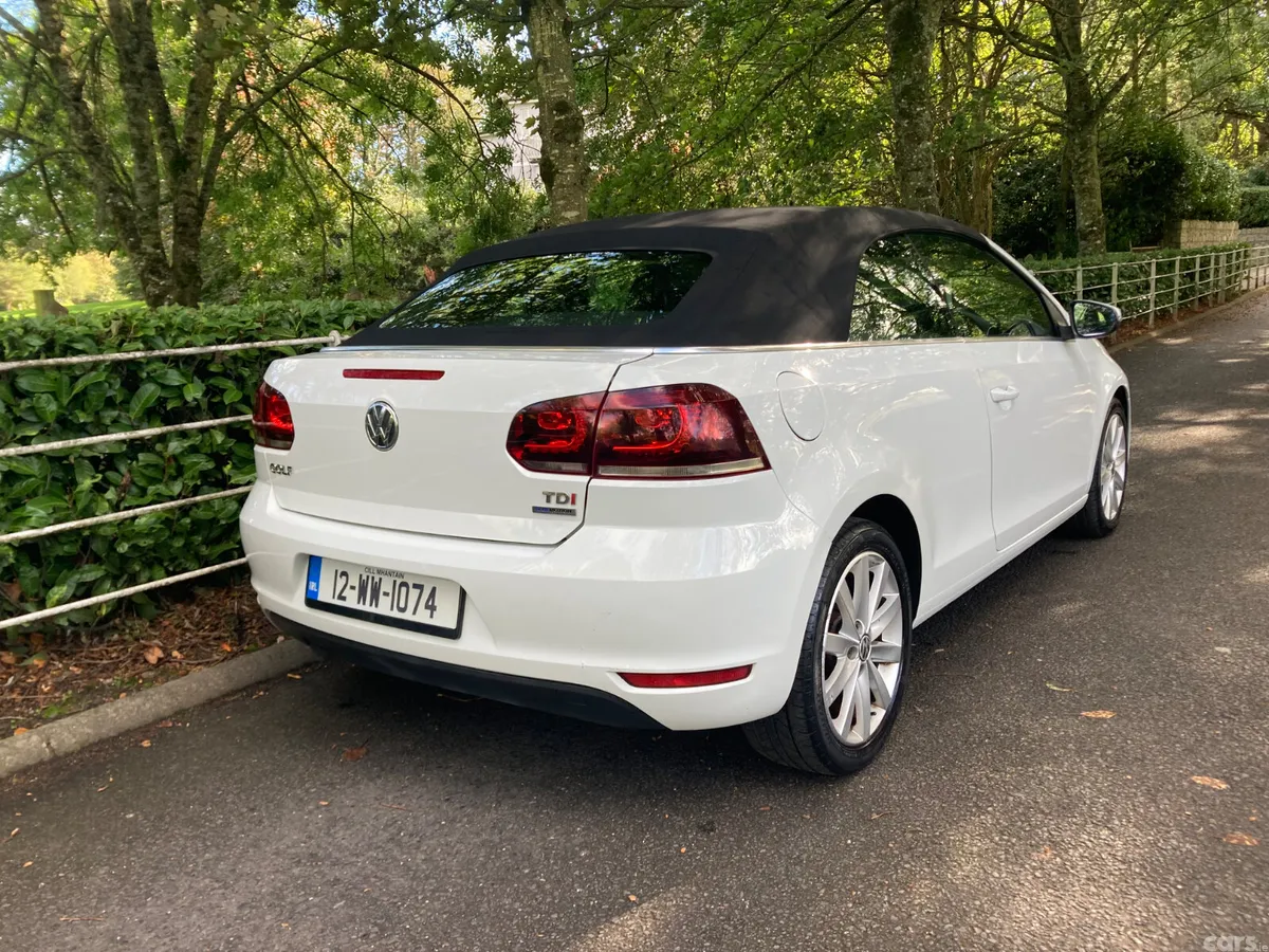 Volkswagen Golf Convertible, Diesel, 2012, White