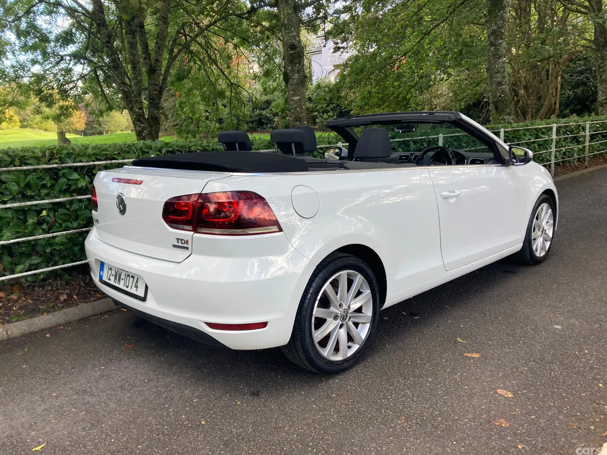 Volkswagen Golf Convertible, Diesel, 2012, White