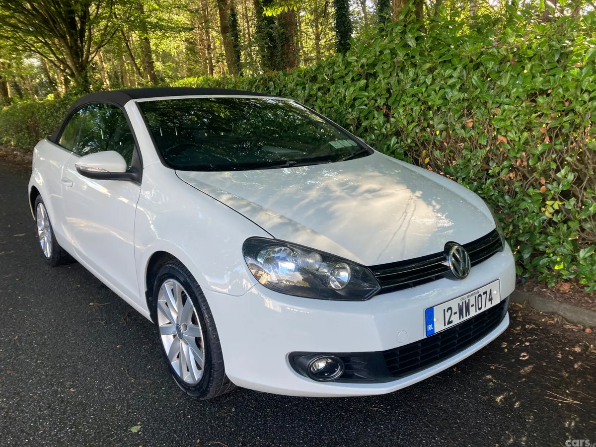 Volkswagen Golf Convertible, Diesel, 2012, White