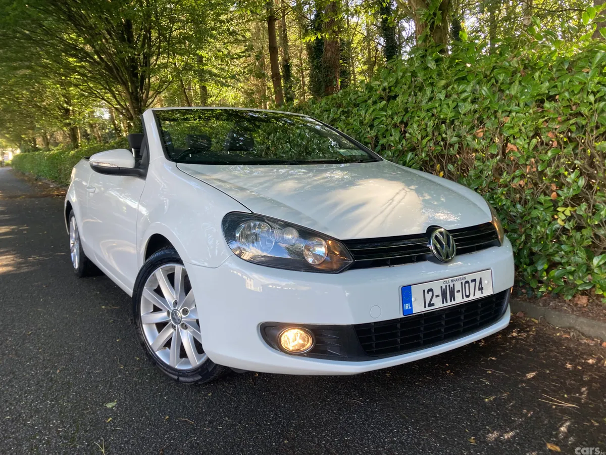 Volkswagen Golf Convertible, Diesel, 2012, White