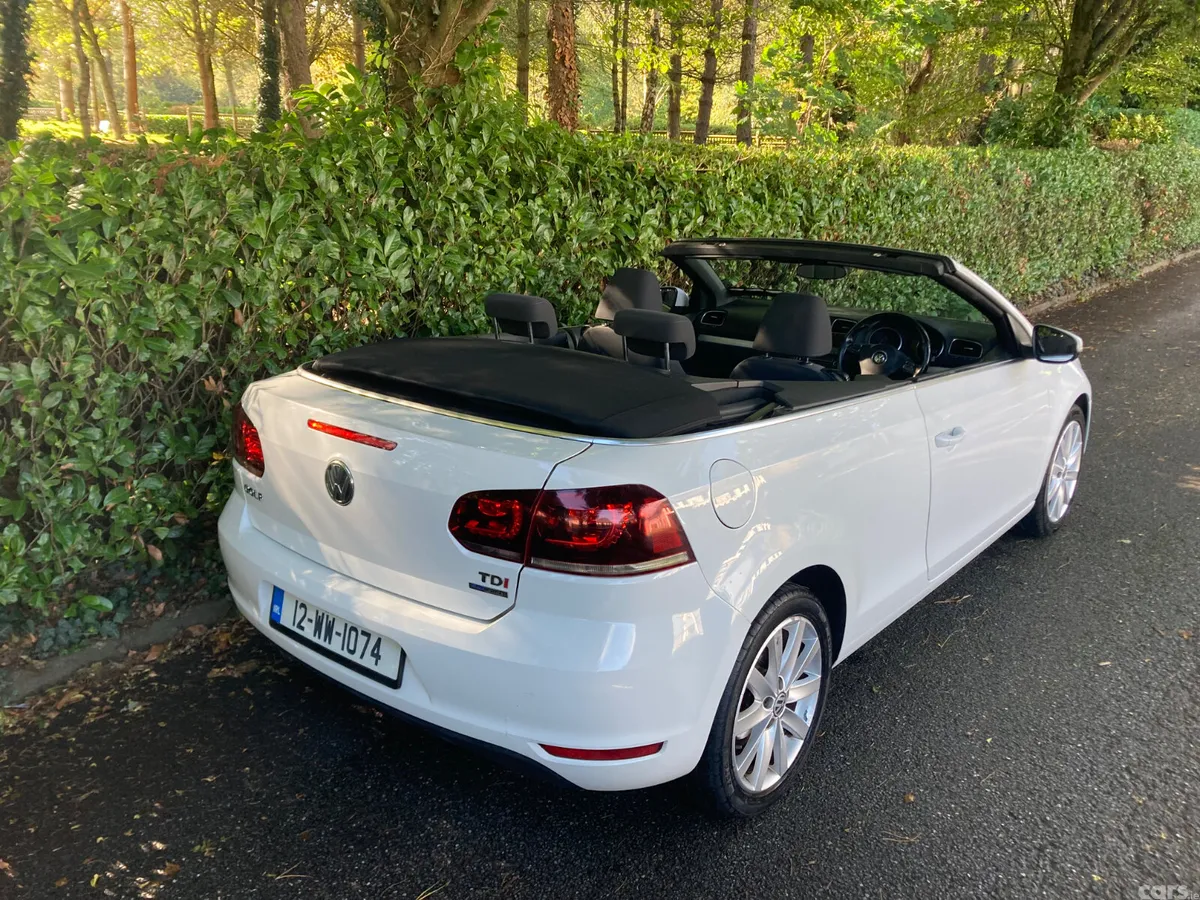 Volkswagen Golf Convertible, Diesel, 2012, White
