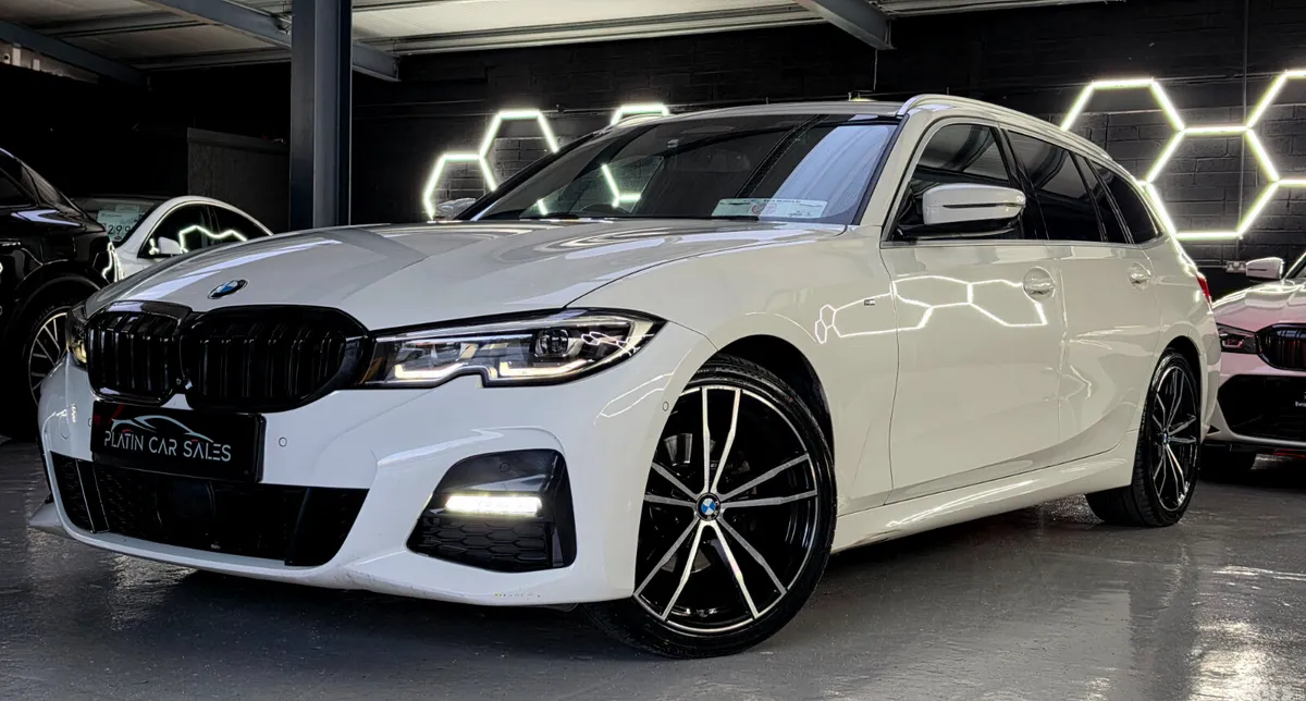 BMW 3-Series Estate, Diesel, 2020, White