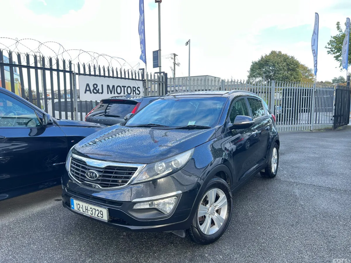Kia Sportage SUV, Diesel, 2012, Black