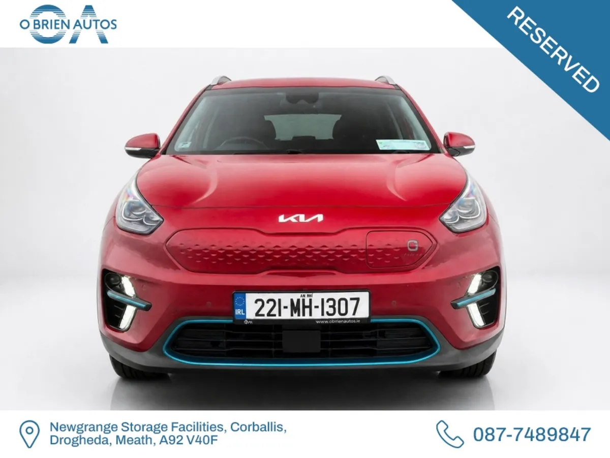 Kia e-Niro SUV, Electric, 2022, Red