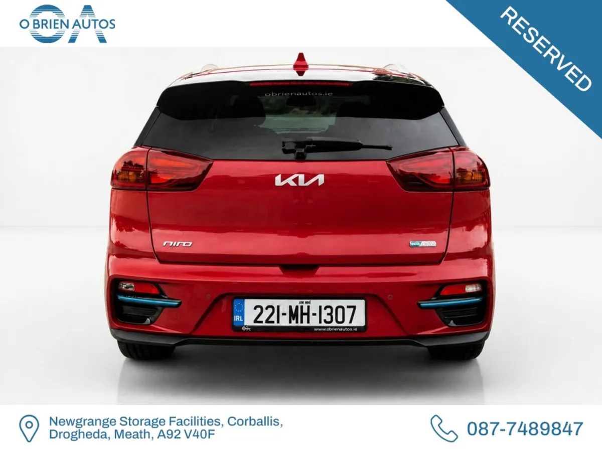 Kia e-Niro SUV, Electric, 2022, Red