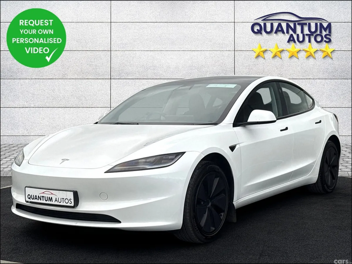 Tesla Model 3 Saloon, Electric, 2024, White