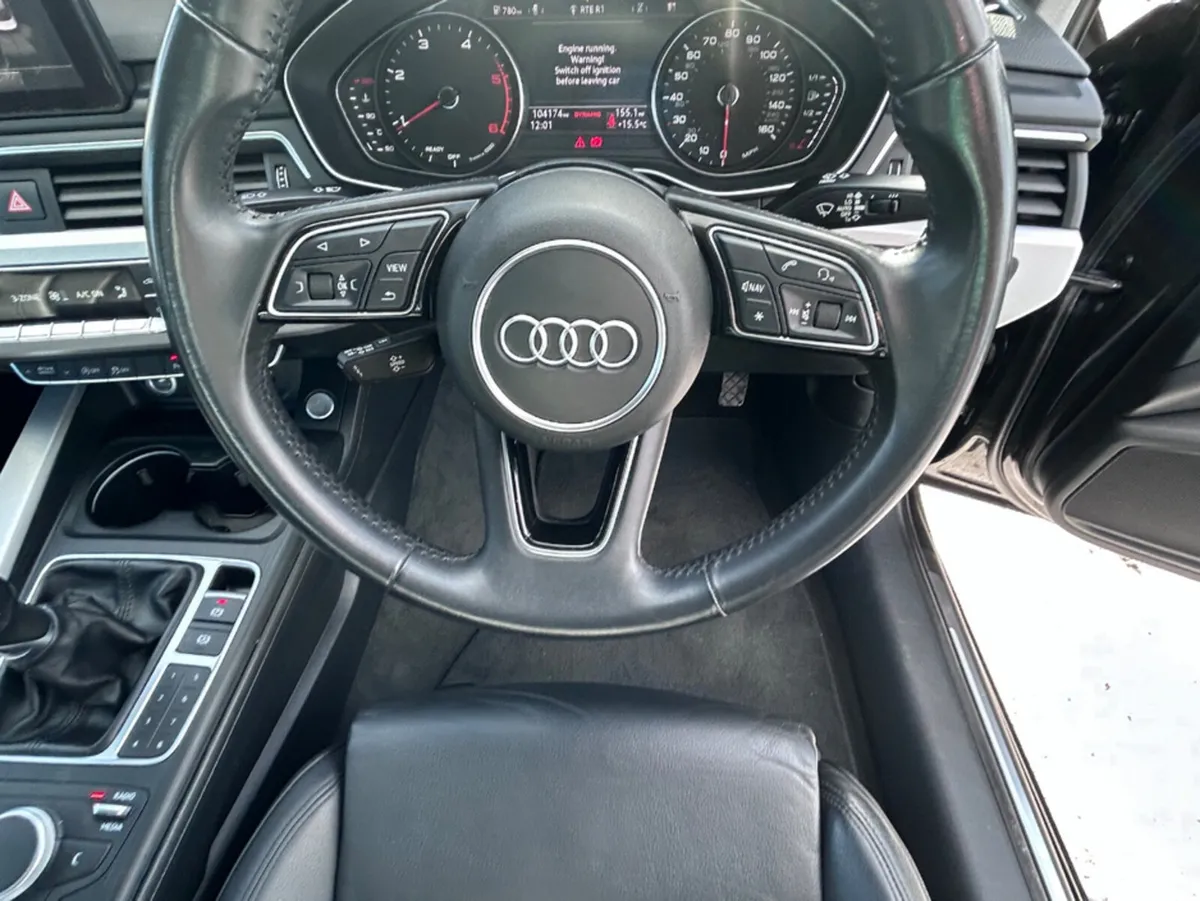 Audi A4 Saloon, Diesel, 2018, Black