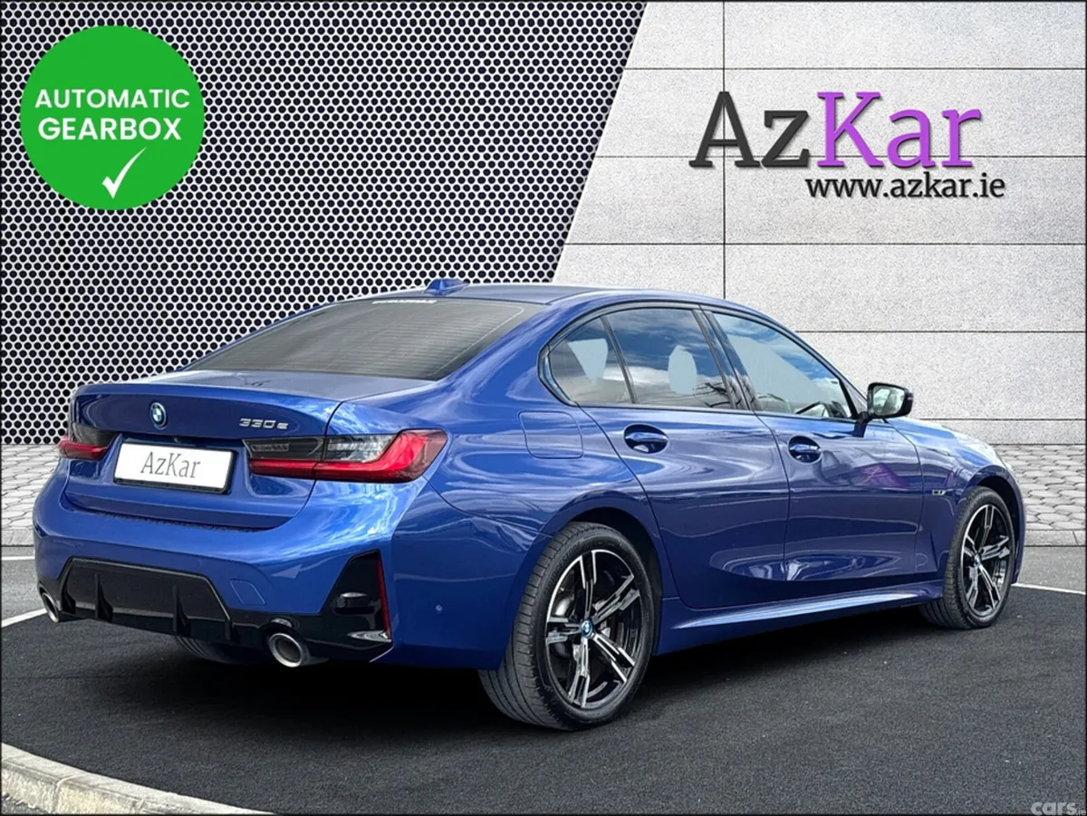BMW 3-Series Saloon, Petrol Plug-in Hybrid, 2023, Blue