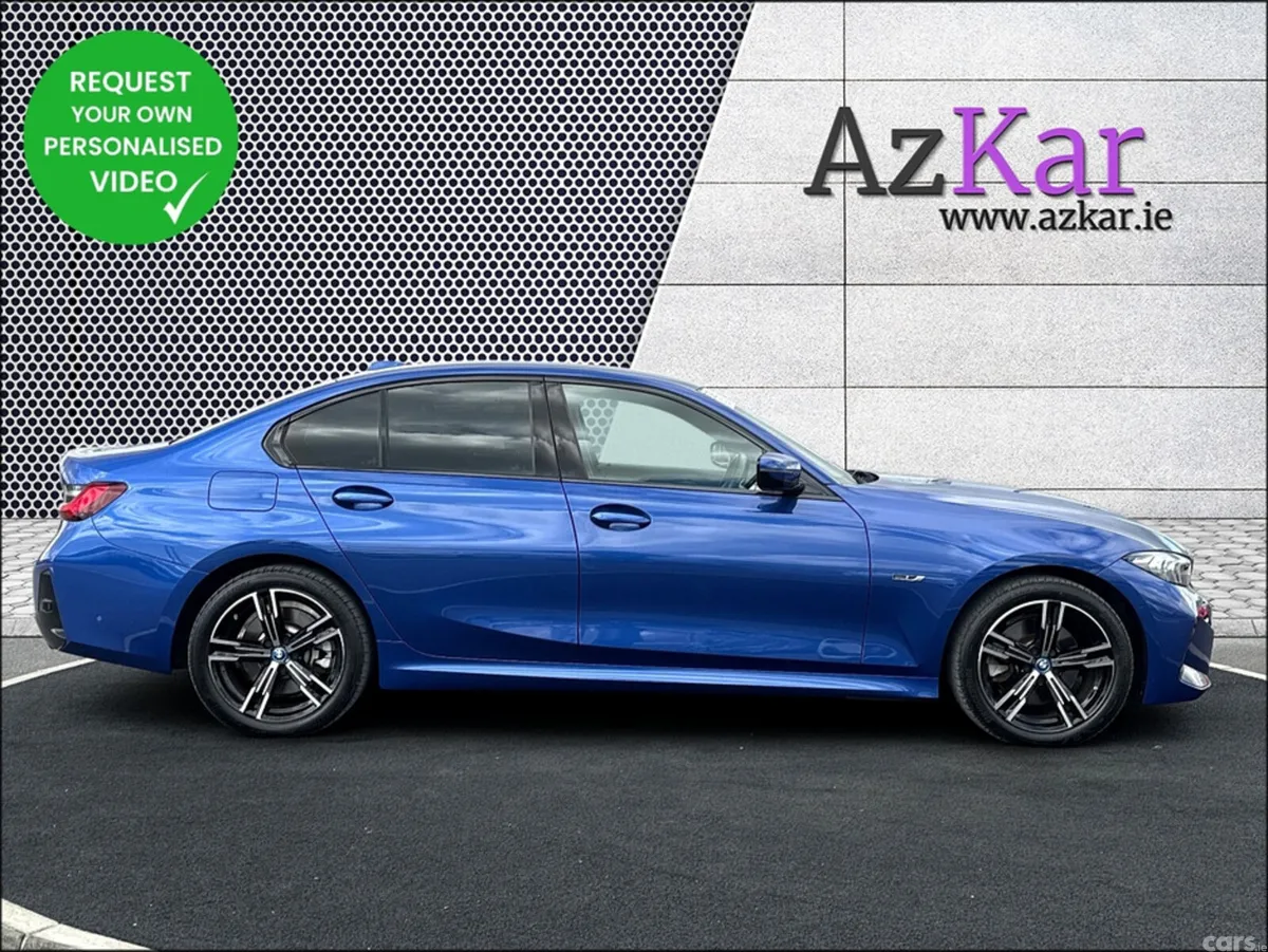 BMW 3-Series Saloon, Petrol Plug-in Hybrid, 2023, Blue