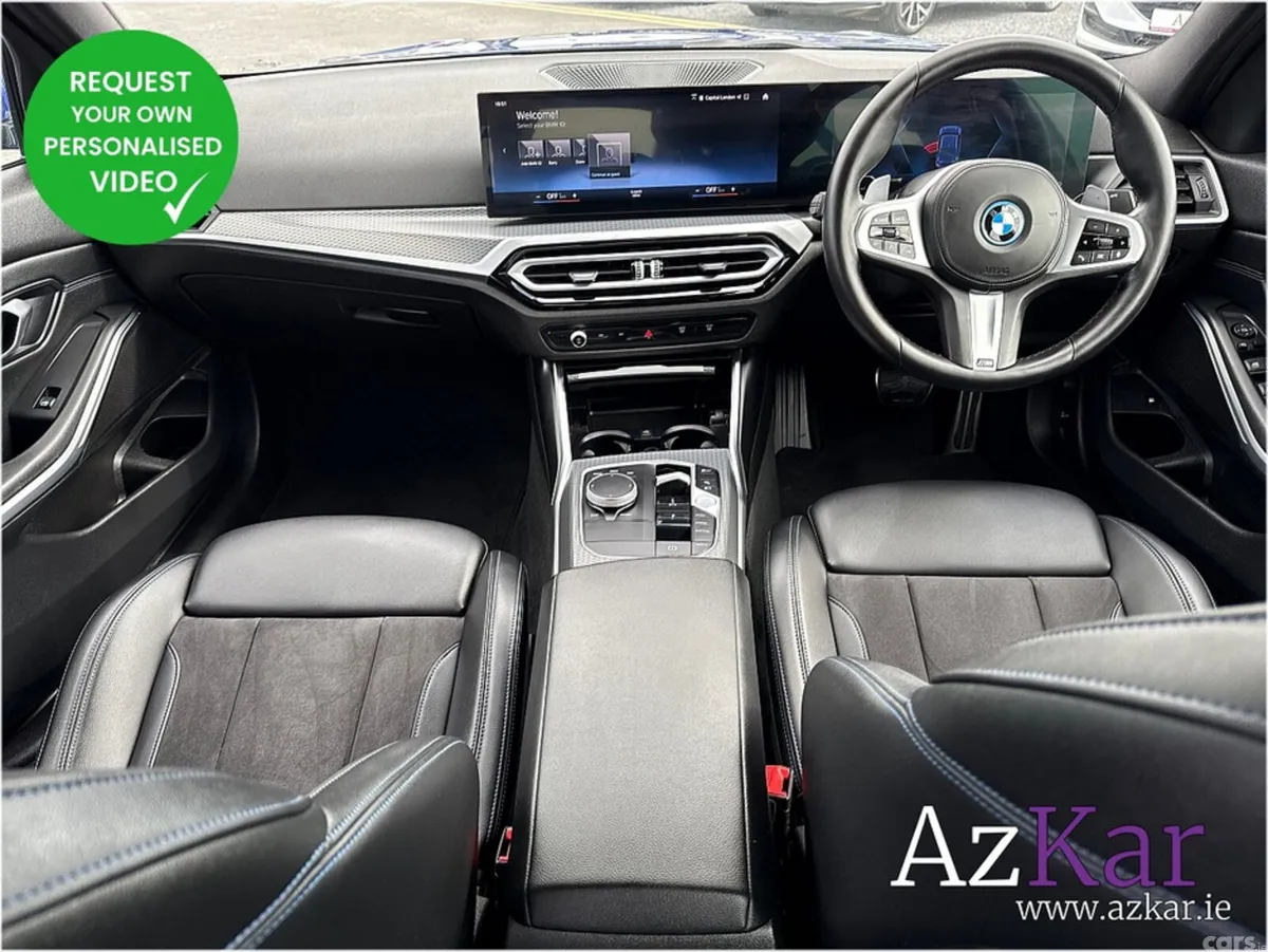 BMW 3-Series Saloon, Petrol Plug-in Hybrid, 2023, Blue