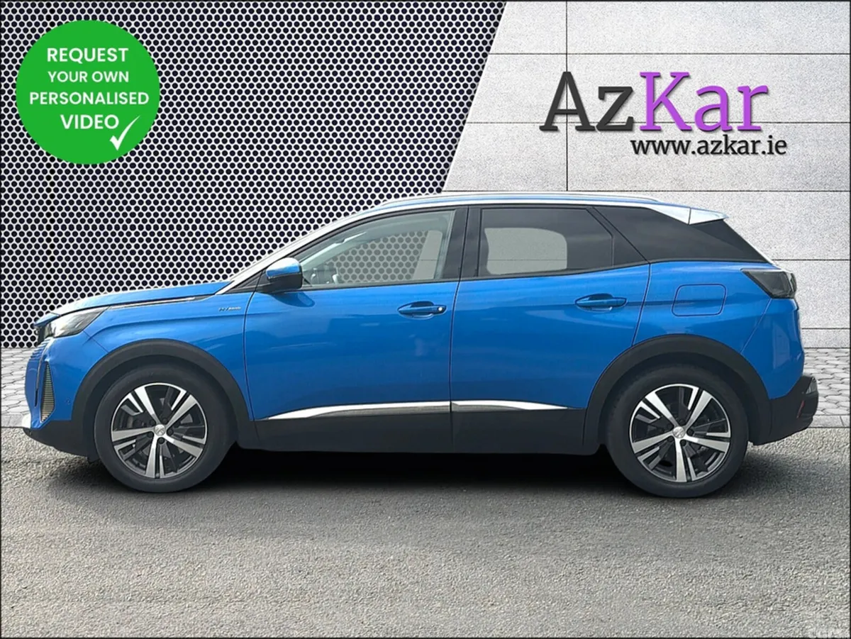 Peugeot 3008 SUV, Petrol Plug-in Hybrid, 2021, Blue