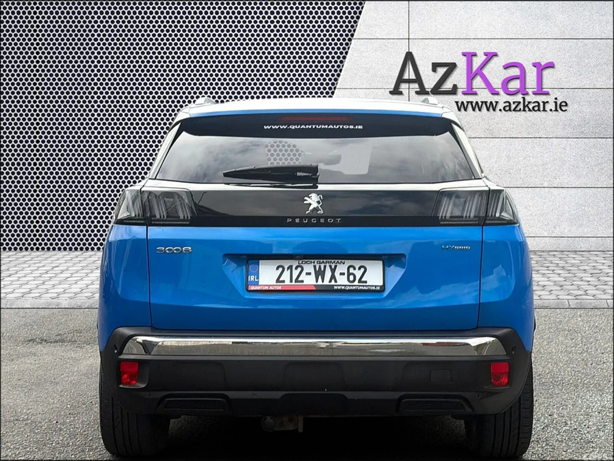 Peugeot 3008 SUV, Petrol Plug-in Hybrid, 2021, Blue