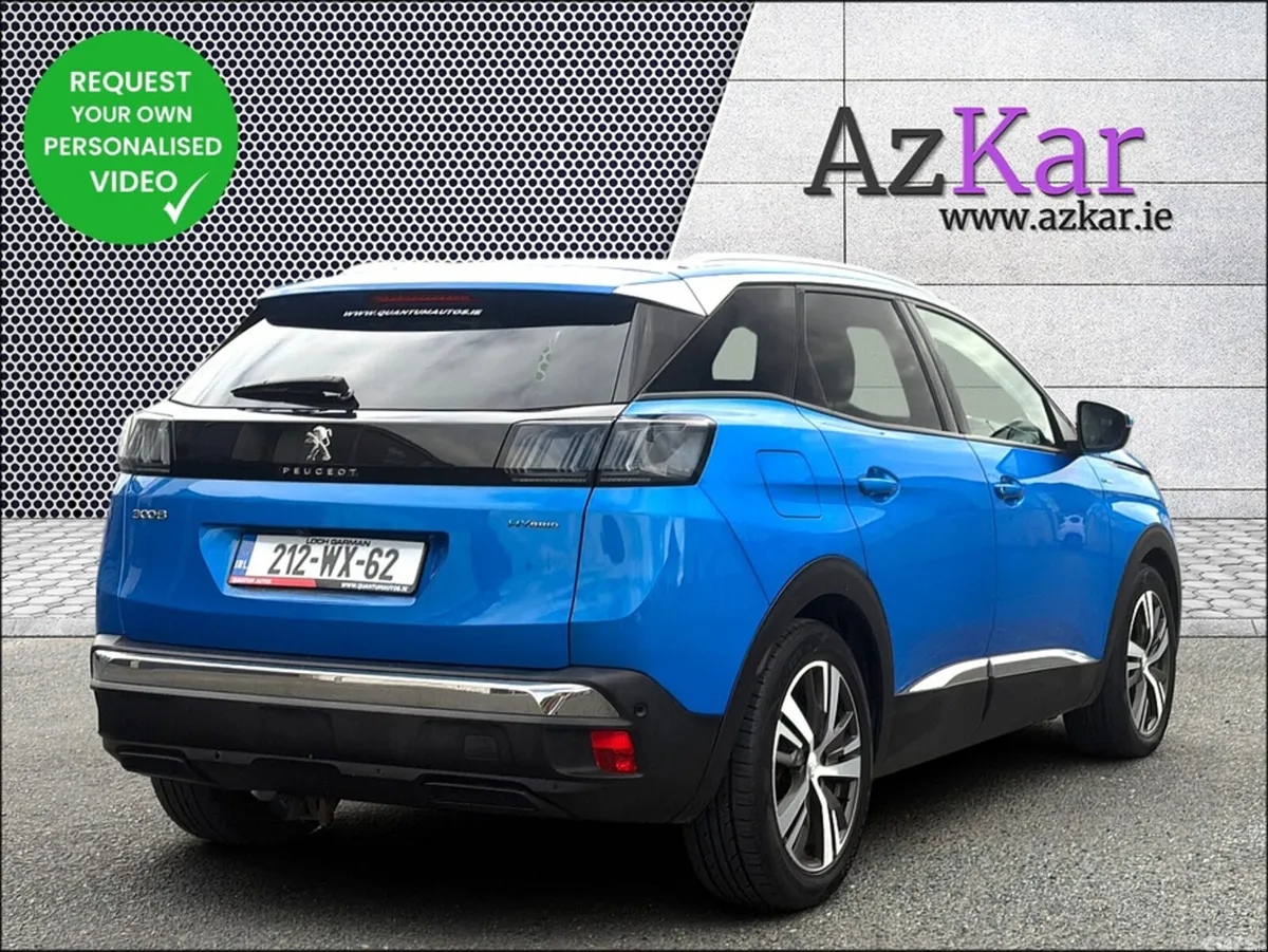 Peugeot 3008 SUV, Petrol Plug-in Hybrid, 2021, Blue