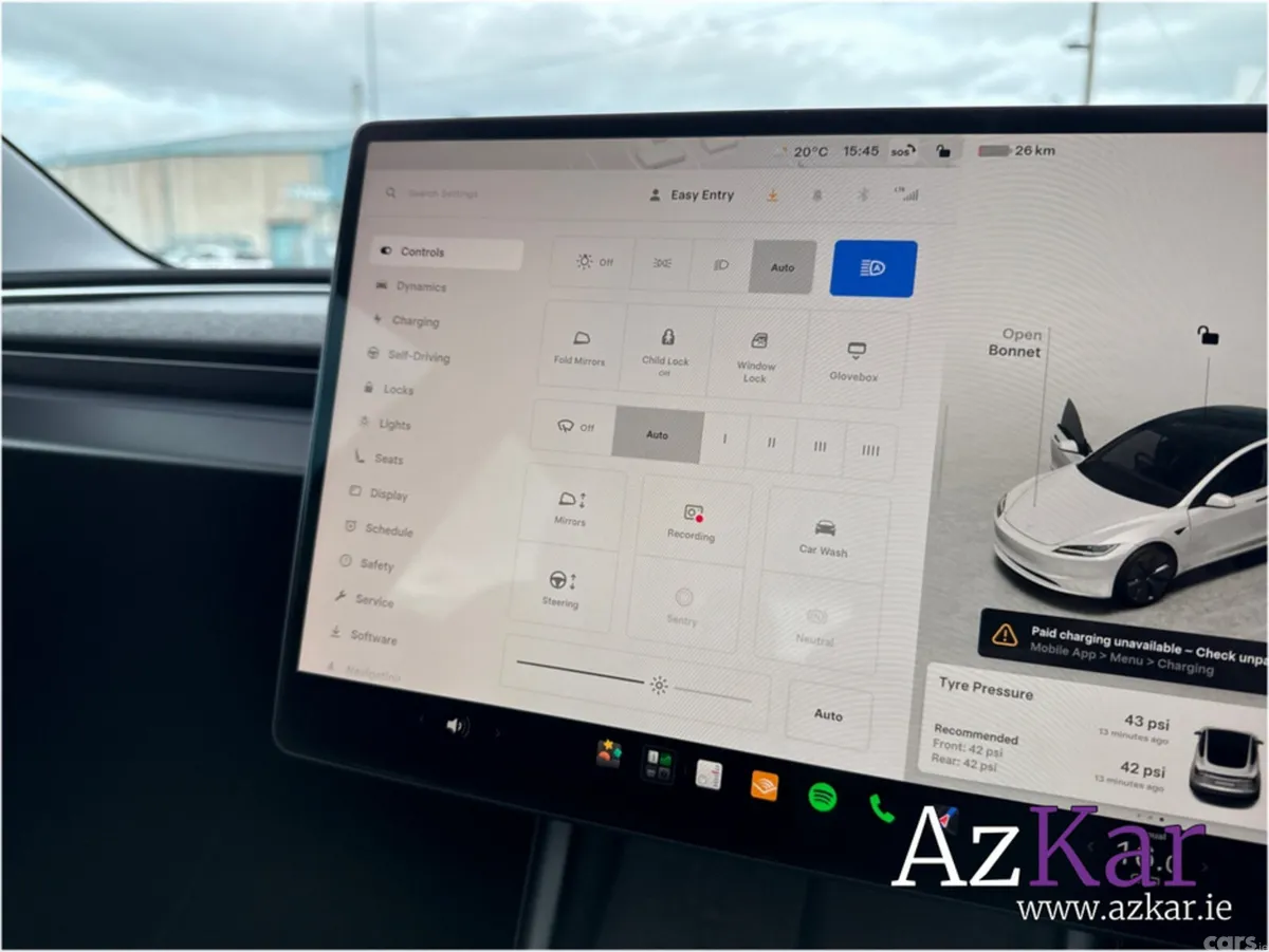 Tesla Model 3 Saloon, Electric, 2024, White