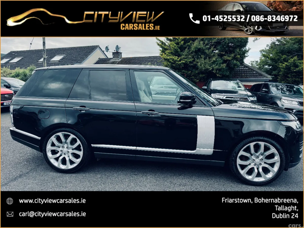 Land Rover Range Rover Estate, Diesel, 2018, Black