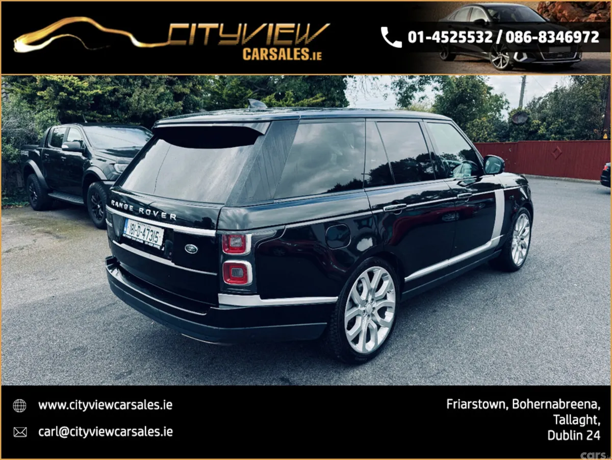 Land Rover Range Rover Estate, Diesel, 2018, Black