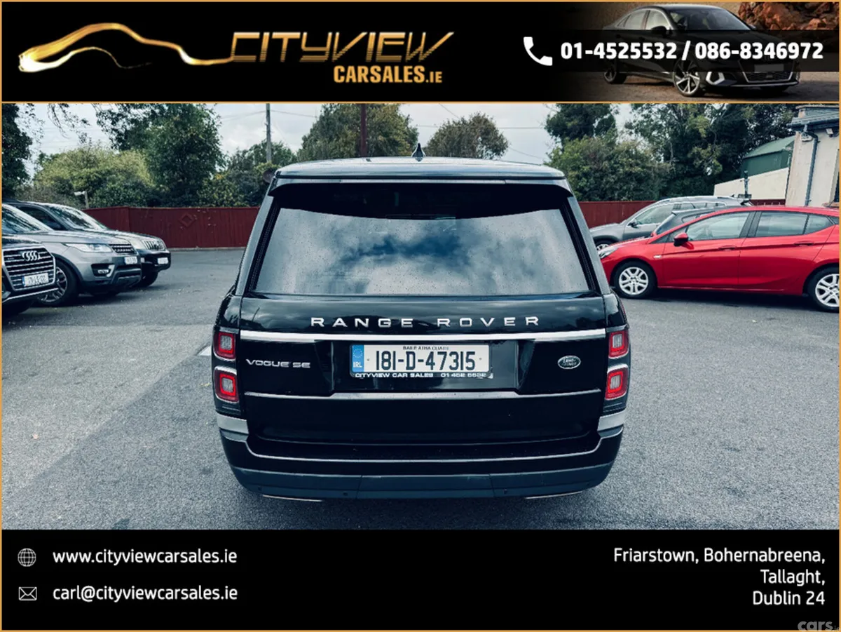 Land Rover Range Rover Estate, Diesel, 2018, Black