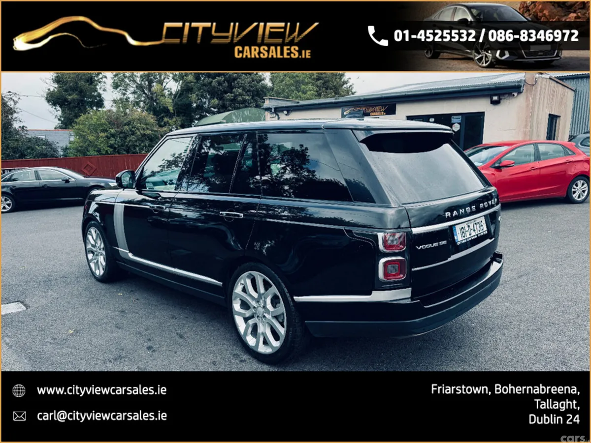 Land Rover Range Rover Estate, Diesel, 2018, Black