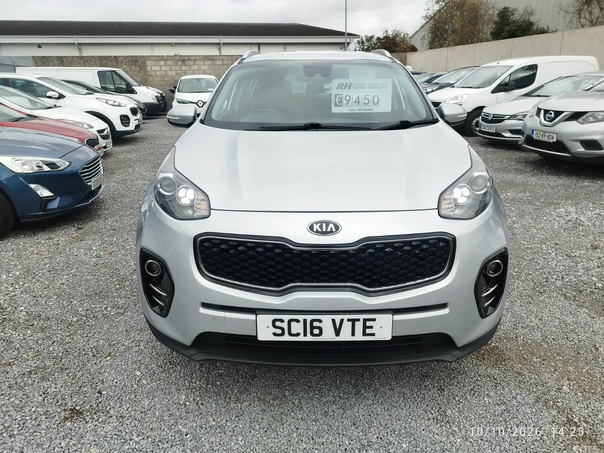 Kia Sportage SUV, Diesel, 2016, Silver