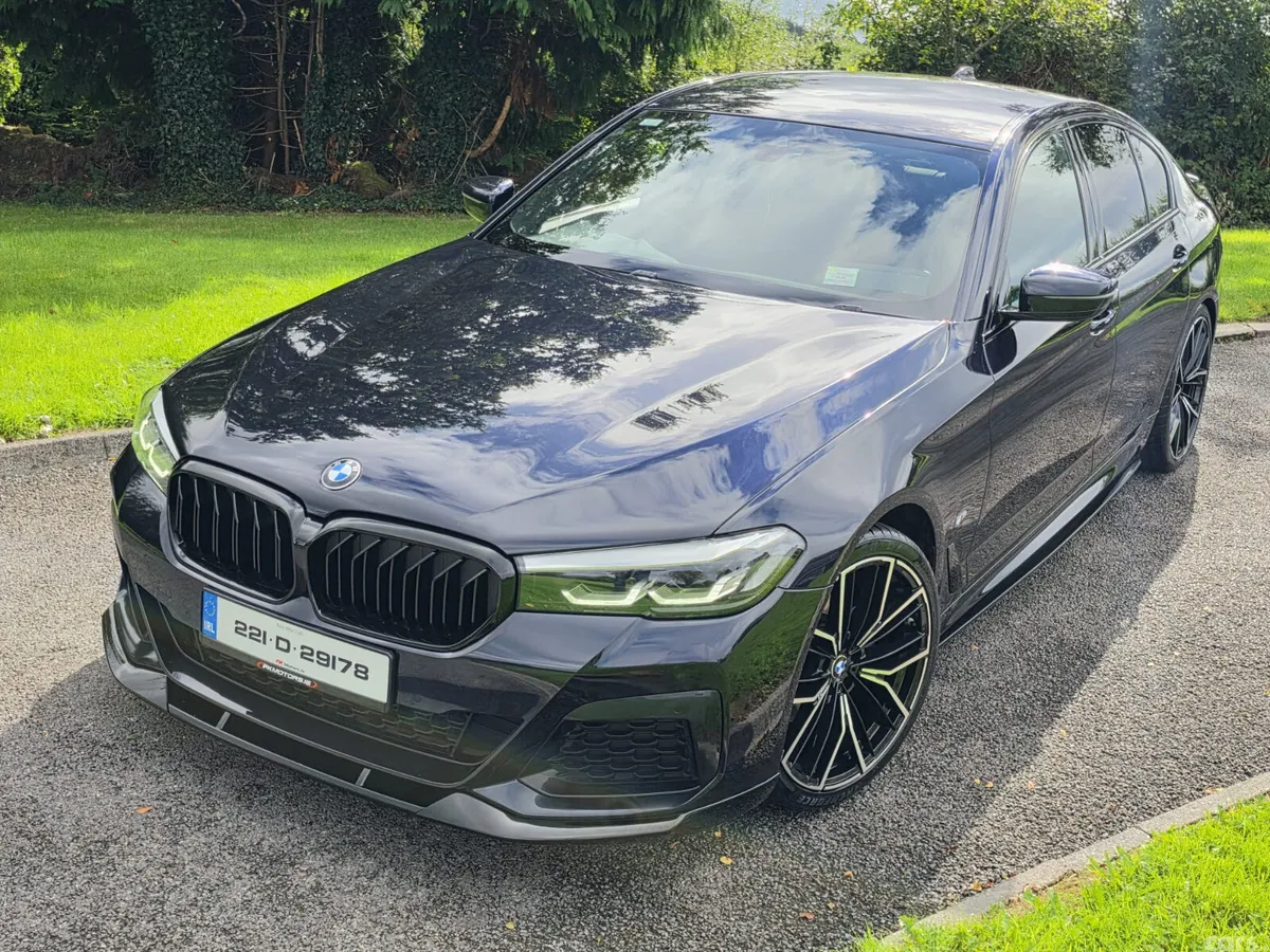 BMW 5-Series Saloon, Diesel, 2022, Black