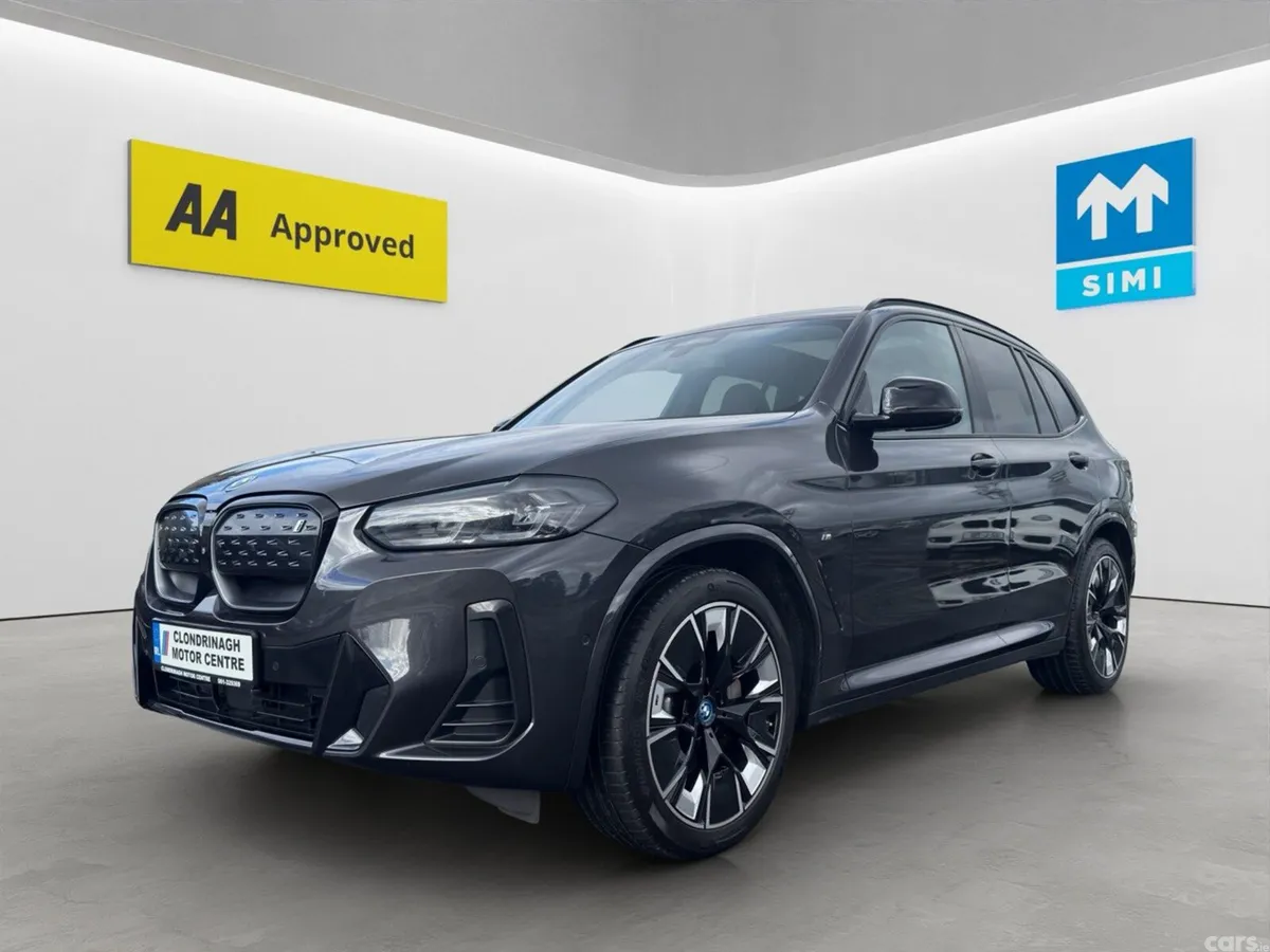 BMW iX3 SUV, Electric, 2022, Grey