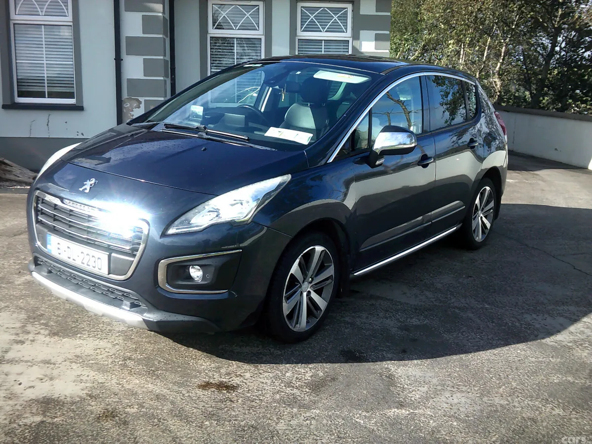 Peugeot 3008 SUV, Diesel, 2016, Blue