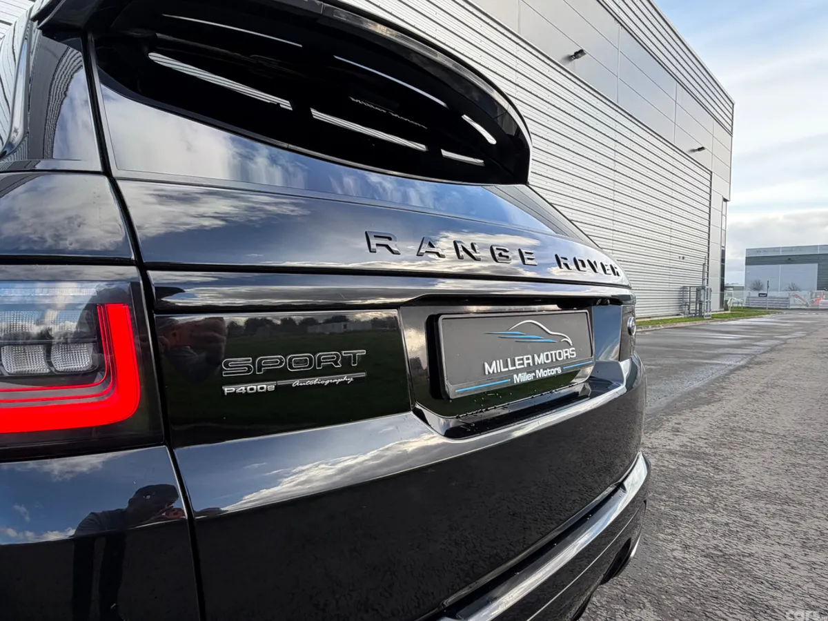 Land Rover Range Rover Sport SUV, Petrol Plug-in Hybrid, 2020, Black
