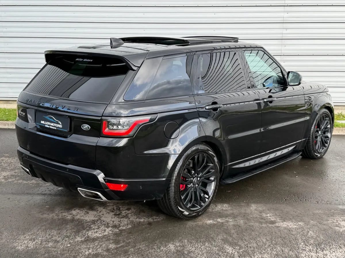 Land Rover Range Rover Sport SUV, Petrol Plug-in Hybrid, 2020, Black