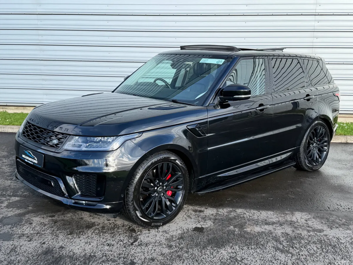 Land Rover Range Rover Sport SUV, Petrol Plug-in Hybrid, 2020, Black