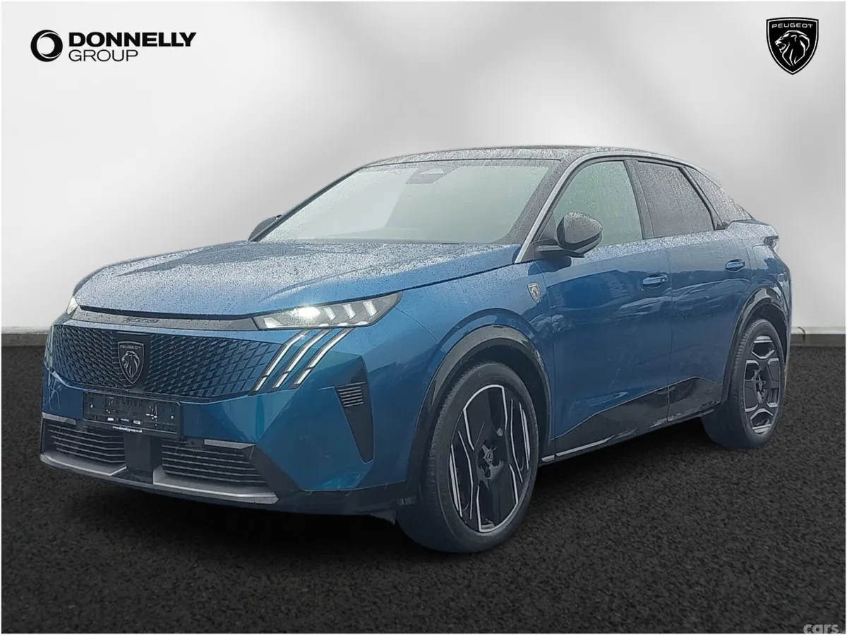Peugeot 3008 Estate, Electric, 2025, Blue
