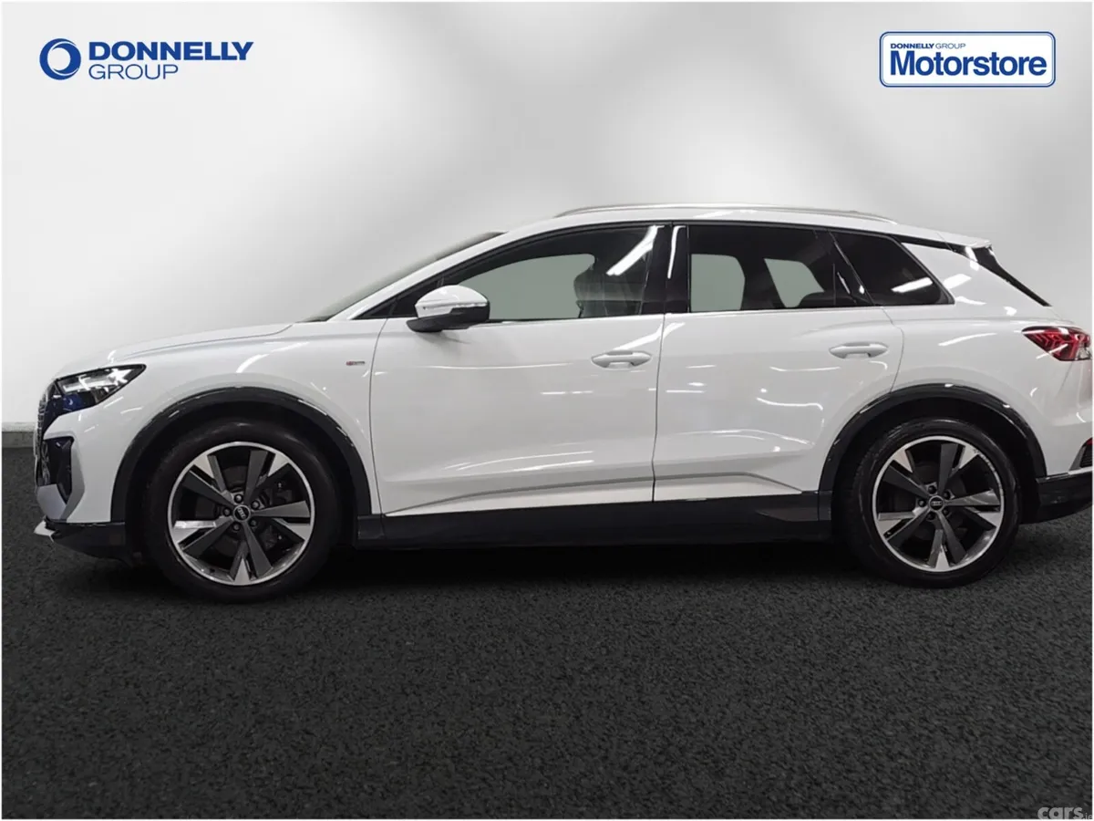 Audi Q4 SUV, Electric, 2023, White