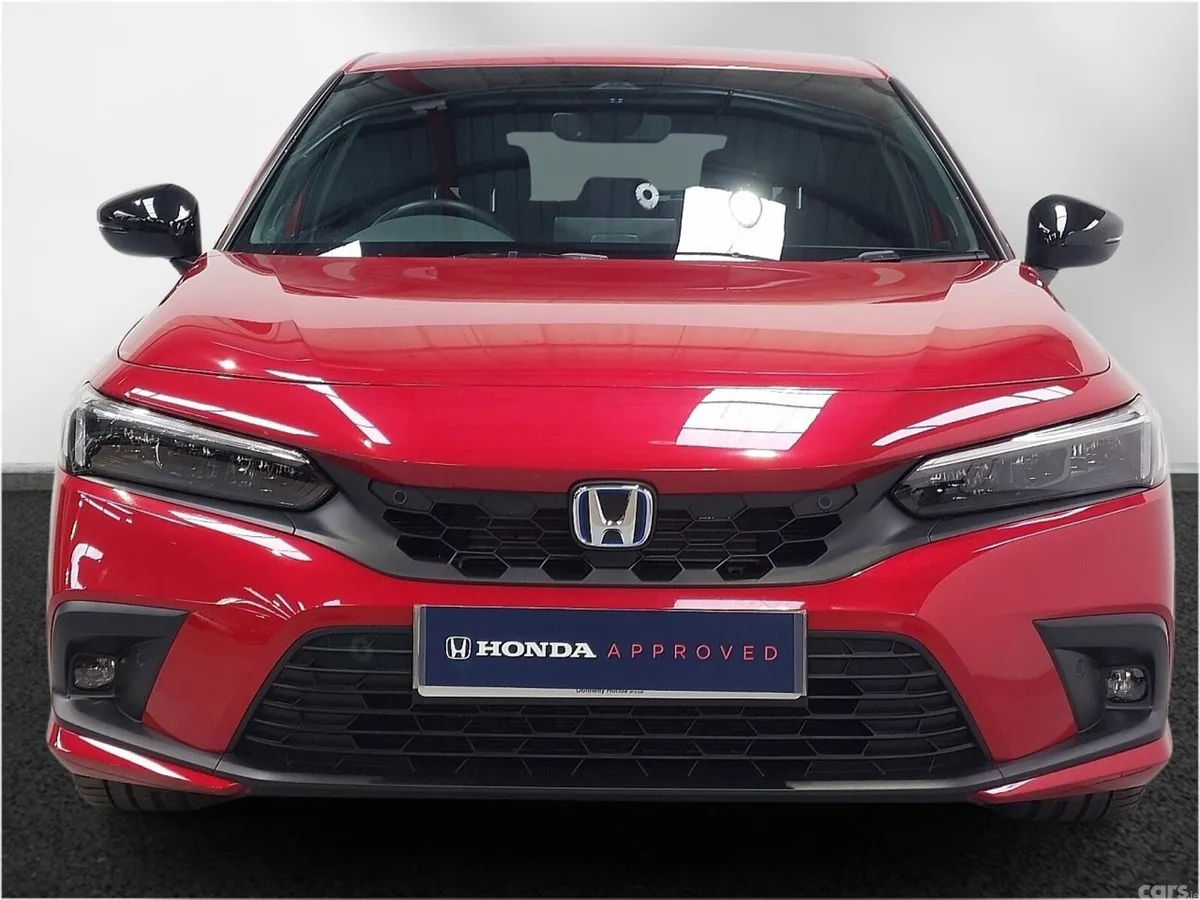 Honda Civic Hatchback, Petrol Hybrid, 2026, Red