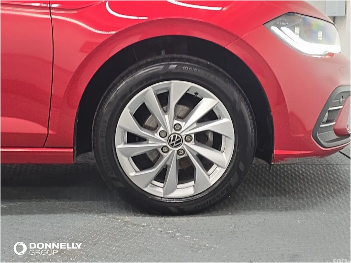 Volkswagen Polo Hatchback, Petrol, 2023, Red