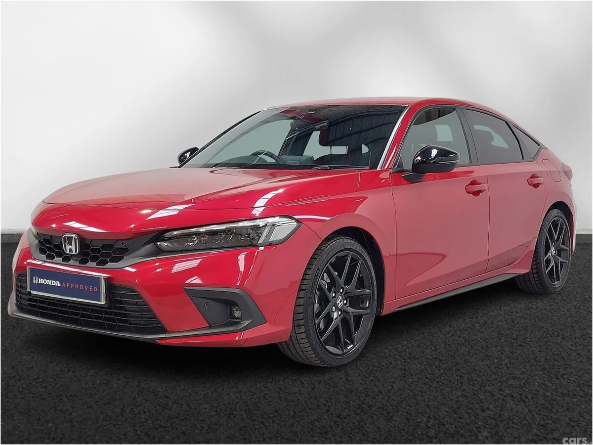 Honda Civic Hatchback, Petrol Hybrid, 2026, Red